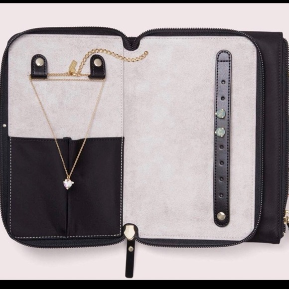kate spade Handbags - NWT Kate Spade Nylon Jewelry/Make Up Bag